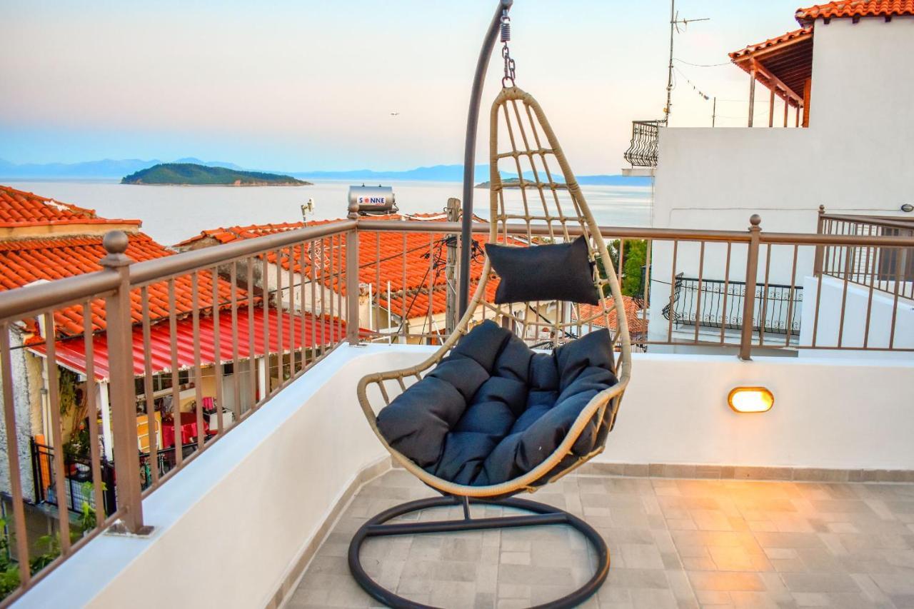 La Maison Plakes Rooftop Apt Skiathos Chora Extérieur photo
