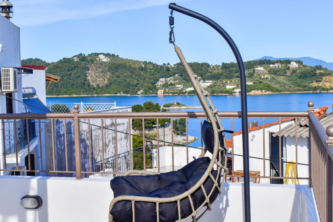 La Maison Plakes Rooftop Apt Skiathos Chora Extérieur photo